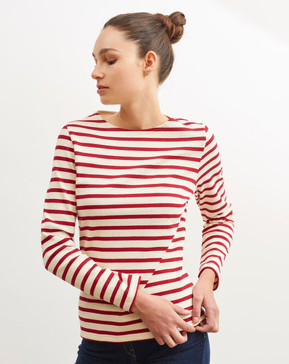 Het klassiek Bretons gestreepte shirt (marinière) | ZWAAR KATOEN | Meridame II