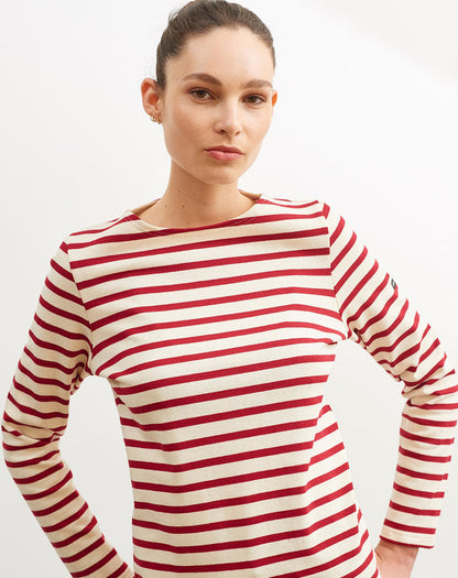 Het klassiek Bretons gestreepte shirt (marinière) | ZWAAR KATOEN | Meridame II