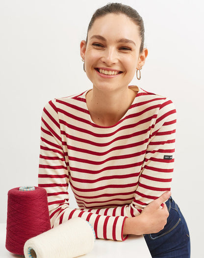 Het klassiek Bretons gestreepte shirt (marinière) | ZWAAR KATOEN | Meridame II