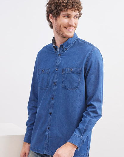 Denim overhemd | New Lambert II ML