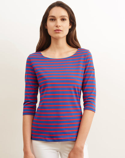 Klassiek Bretons gestreepte anti-UV shirt | Garde-Côte III R
