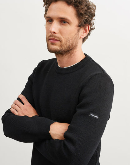 Klassieke wollen trui met ronde hals | Locronan III