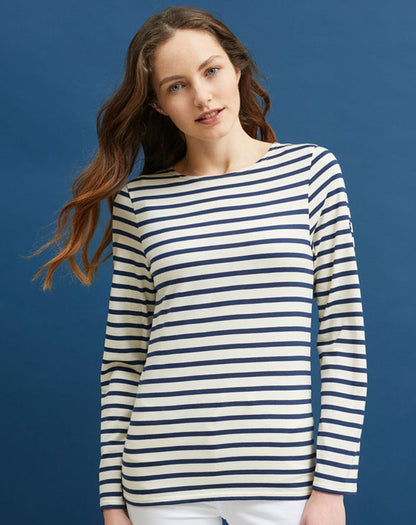 Traditioneel Bretons gestreept shirt | LICHT KATOEN | Minquiers Moderne
