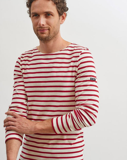 Traditioneel Bretons gestreept shirt | LICHT KATOEN | Minquiers Moderne