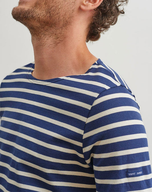 Traditioneel Bretons gestreept shirt | LICHT KATOEN | Minquiers Moderne