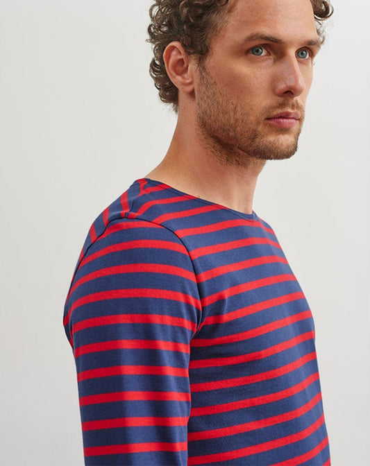 Traditioneel Bretons gestreept shirt | LICHT KATOEN | Minquiers Moderne
