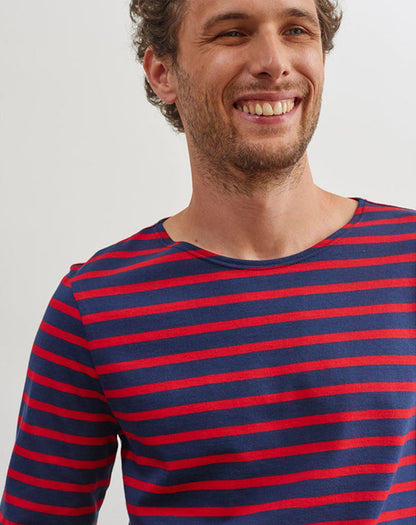 Traditioneel Bretons gestreept shirt | LICHT KATOEN | Minquiers Moderne