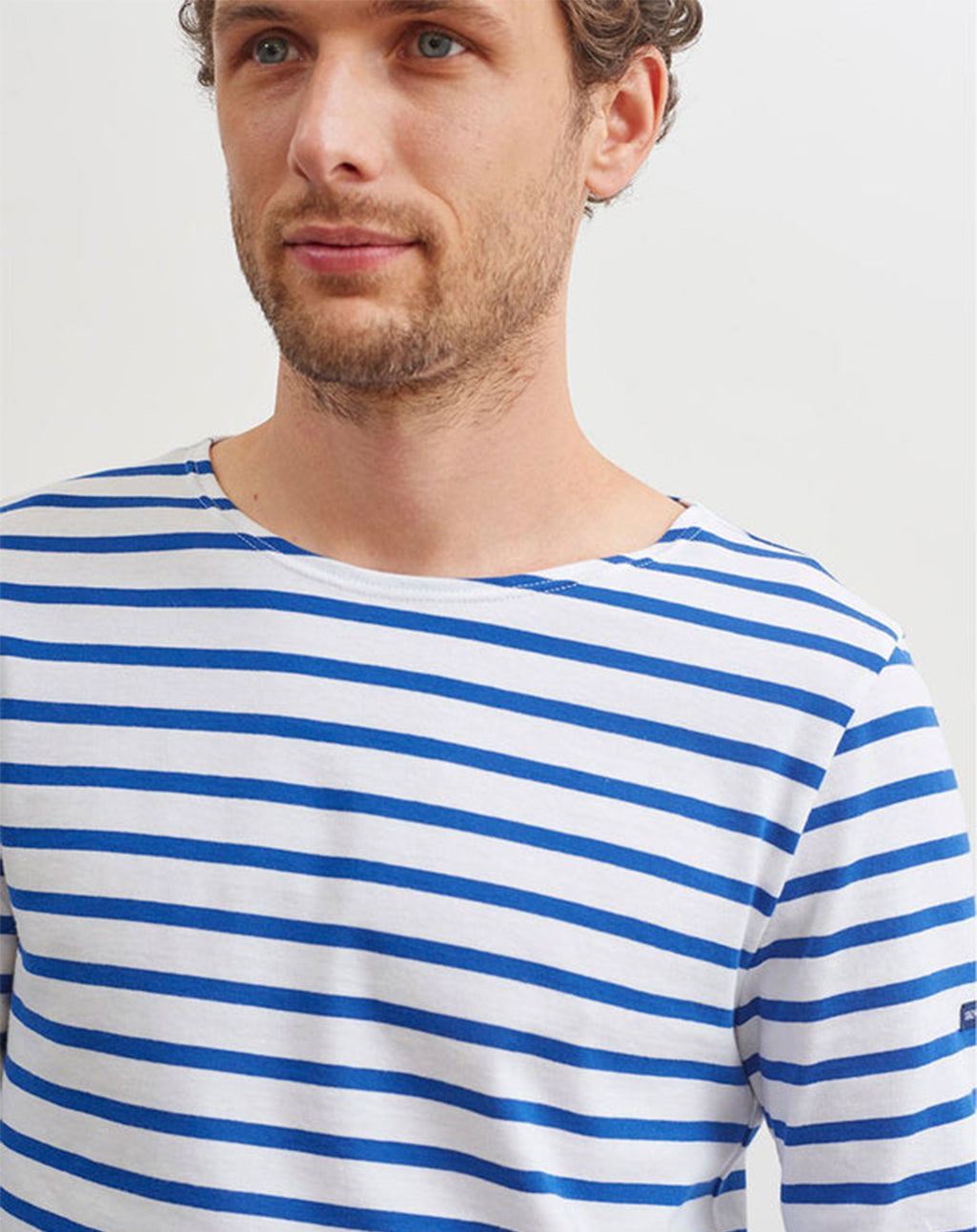 Traditioneel Bretons gestreept shirt | LICHT KATOEN | Minquiers Moderne