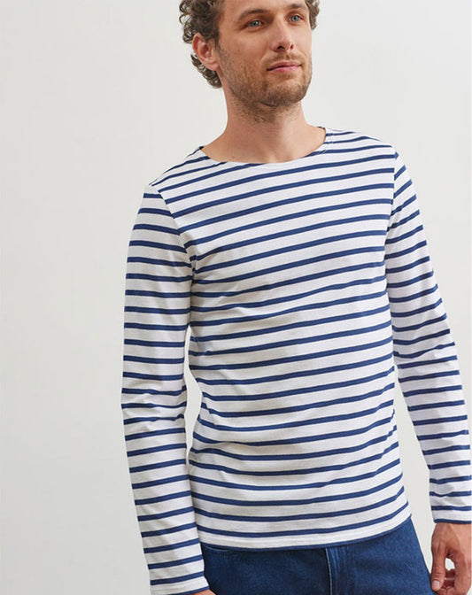 Traditioneel Bretons gestreept shirt | LICHT KATOEN | Minquiers Moderne