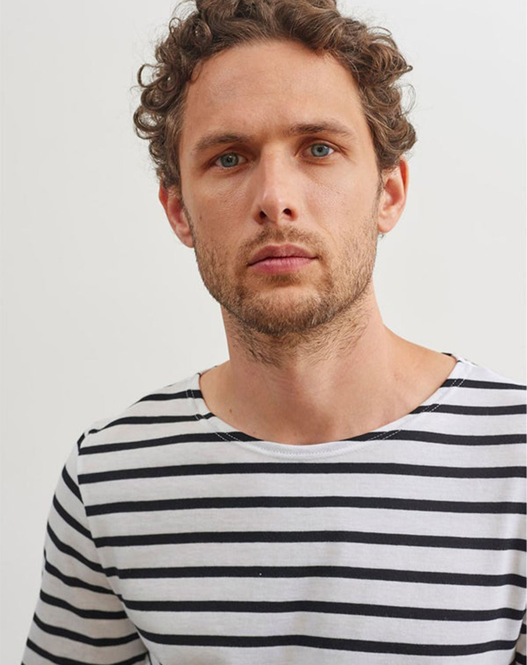 Traditioneel Bretons gestreept shirt | LICHT KATOEN | Minquiers Moderne