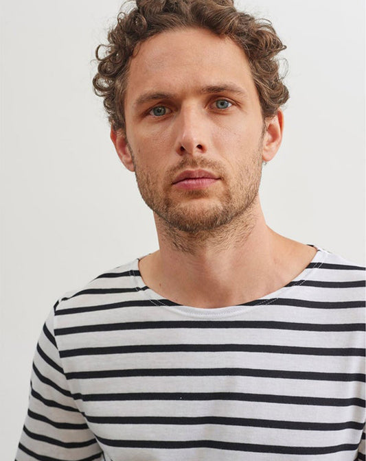 Traditioneel Bretons gestreept shirt | LICHT KATOEN | Minquiers Moderne