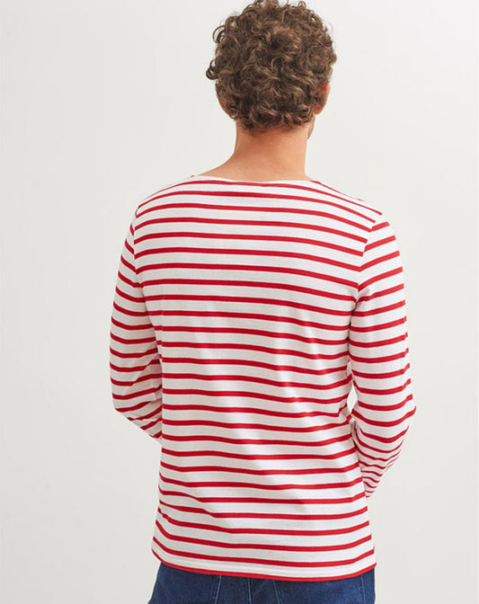 Traditioneel Bretons gestreept shirt | LICHT KATOEN | Minquiers Moderne