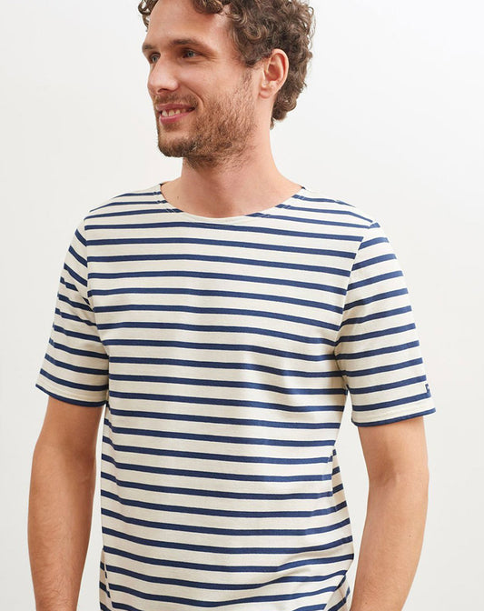 Bretons gestreept T-shirt | LICHT KATOEN | Levant Moderne