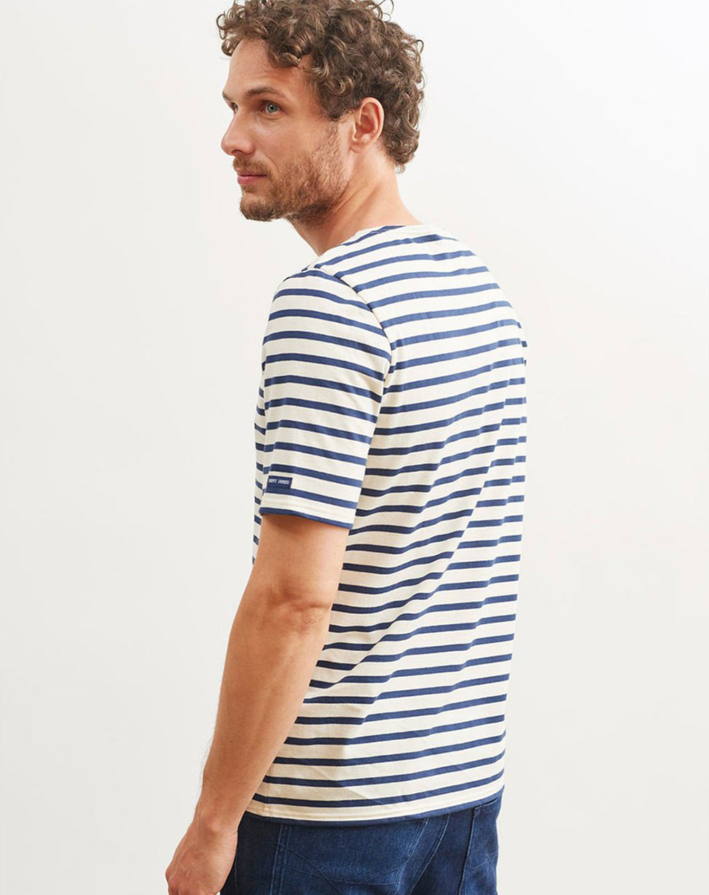 Bretons gestreept T-shirt | LICHT KATOEN | Levant Moderne