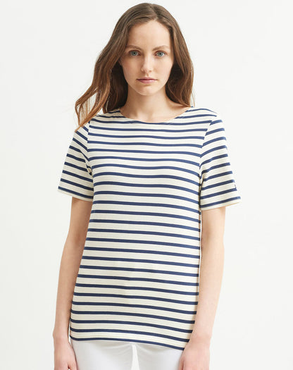 Bretons gestreept T-shirt | LICHT KATOEN | Levant Moderne