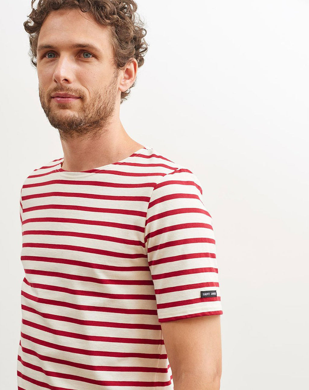 Bretons gestreept T-shirt | LICHT KATOEN | Levant Moderne