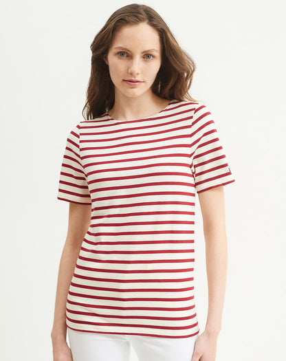Bretons gestreept T-shirt | LICHT KATOEN | Levant Moderne