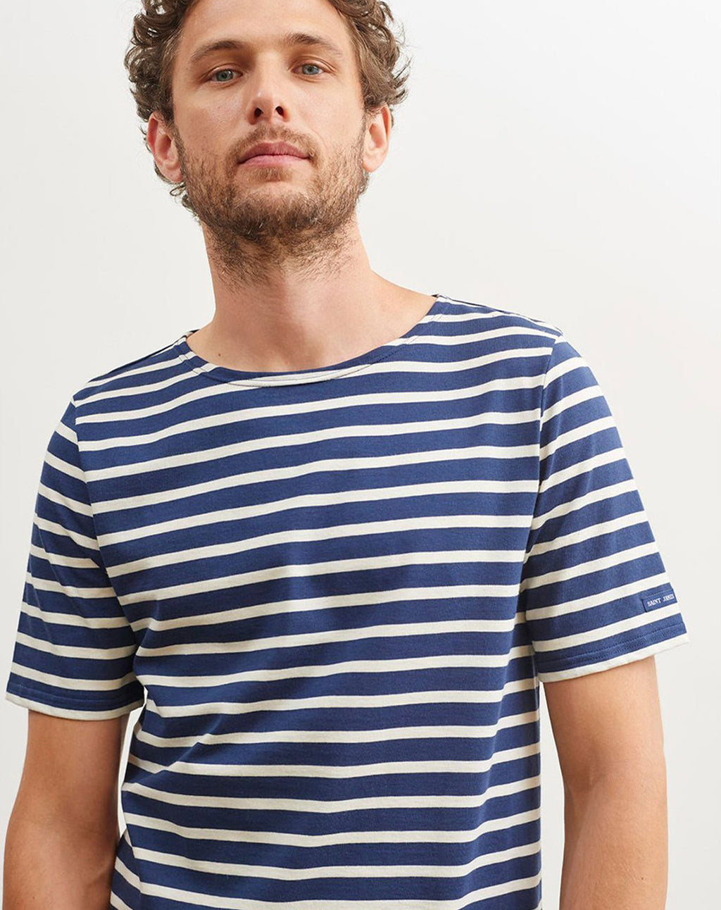 Bretons gestreept T-shirt | LICHT KATOEN | Levant Moderne