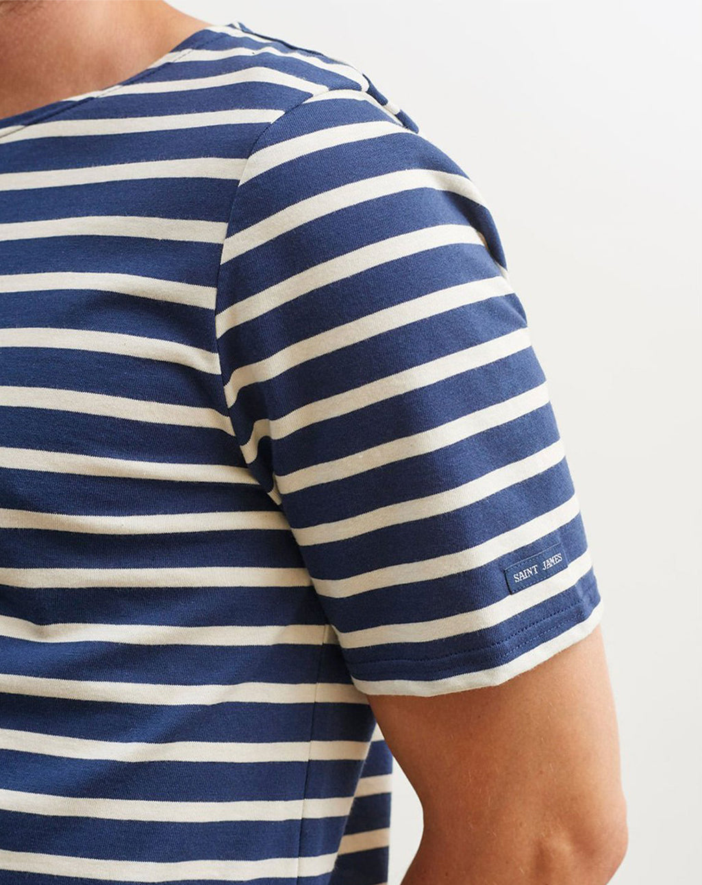 Bretons gestreept T-shirt | LICHT KATOEN | Levant Moderne