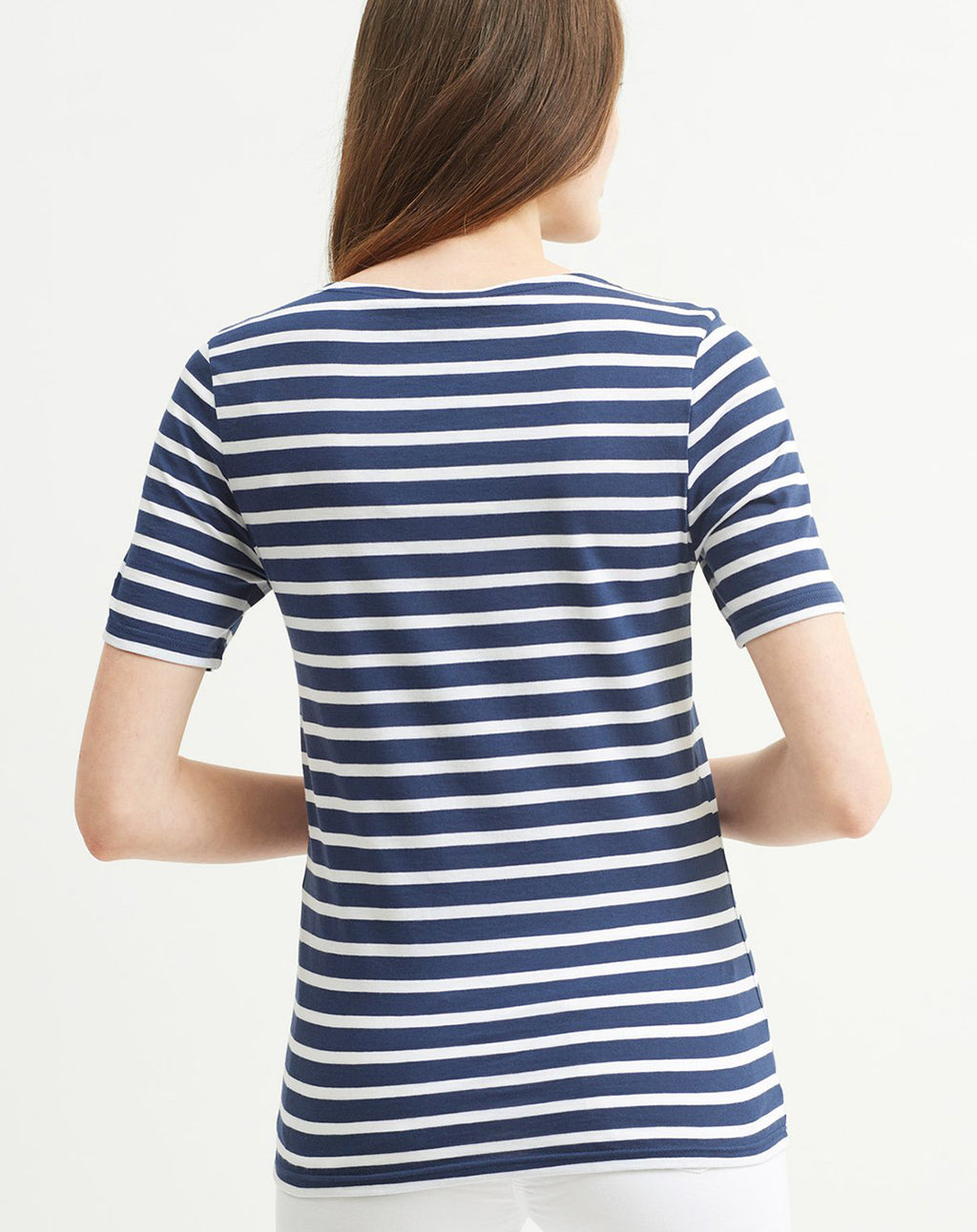 Bretons gestreept T-shirt | LICHT KATOEN | Levant Moderne
