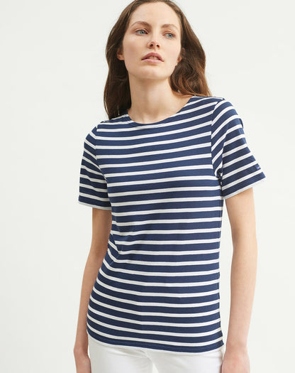 Bretons gestreept T-shirt | LICHT KATOEN | Levant Moderne
