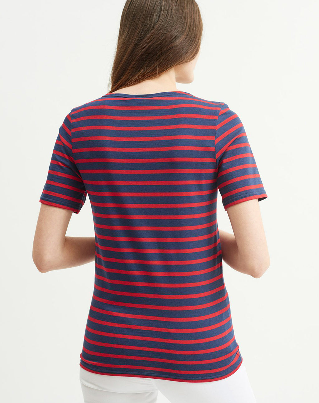 Bretons gestreept T-shirt | LICHT KATOEN | Levant Moderne