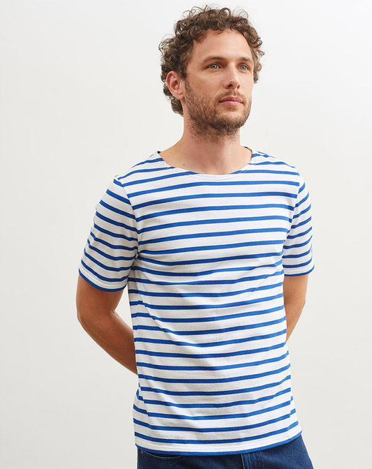 Bretons gestreept T-shirt | LICHT KATOEN | Levant Moderne
