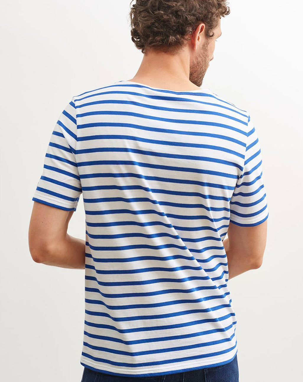 Bretons gestreept T-shirt | LICHT KATOEN | Levant Moderne