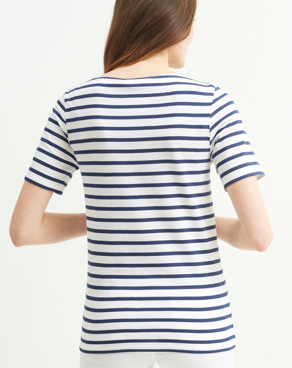 Bretons gestreept T-shirt | LICHT KATOEN | Levant Moderne
