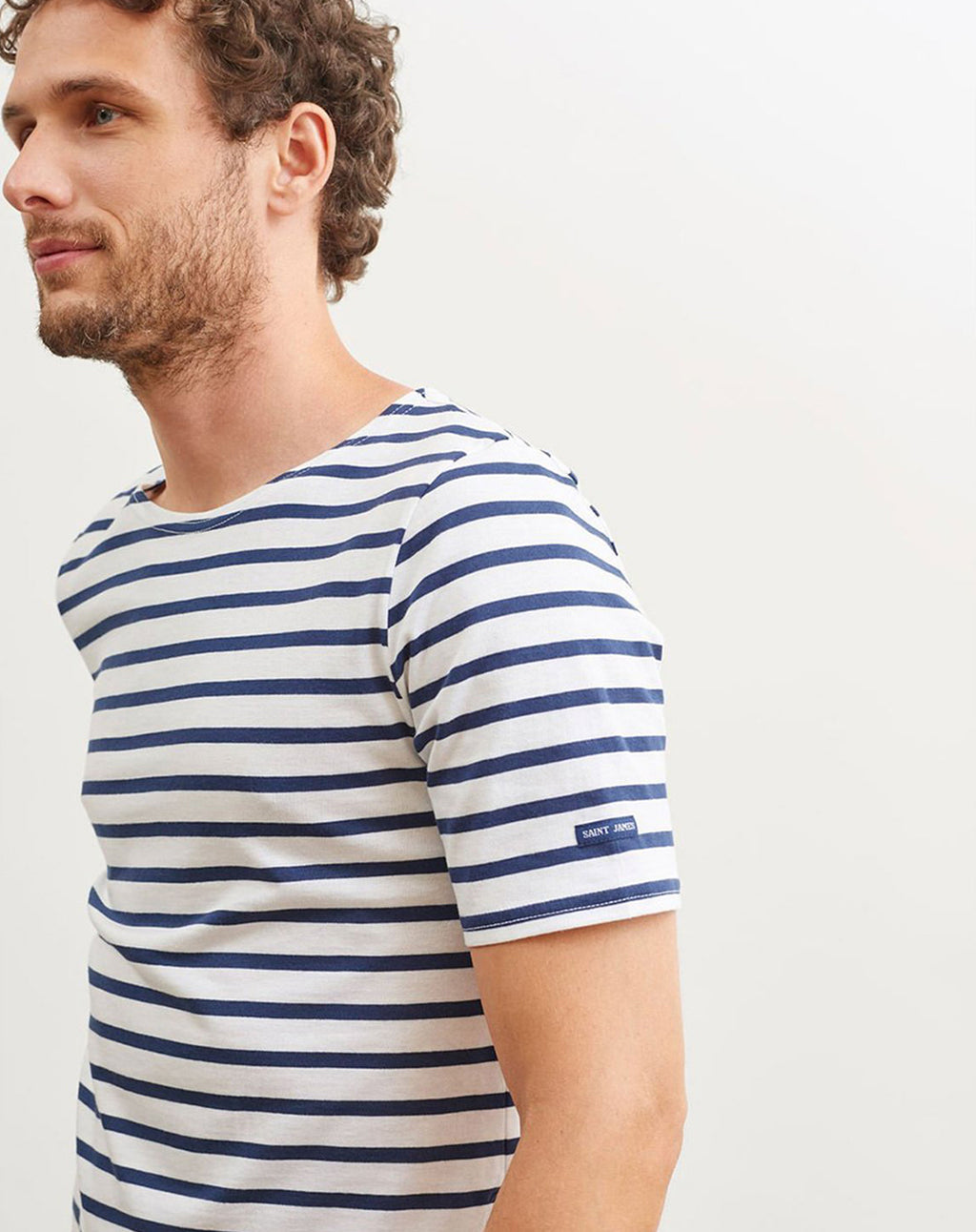 Bretons gestreept T-shirt | LICHT KATOEN | Levant Moderne