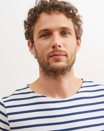 Bretons gestreept T-shirt | LICHT KATOEN | Levant Moderne