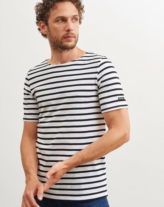 Bretons gestreept T-shirt | LICHT KATOEN | Levant Moderne