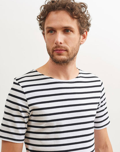 Bretons gestreept T-shirt | LICHT KATOEN | Levant Moderne