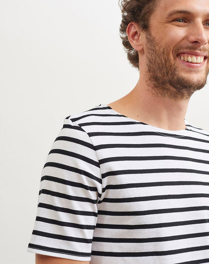 Bretons gestreept T-shirt | LICHT KATOEN | Levant Moderne