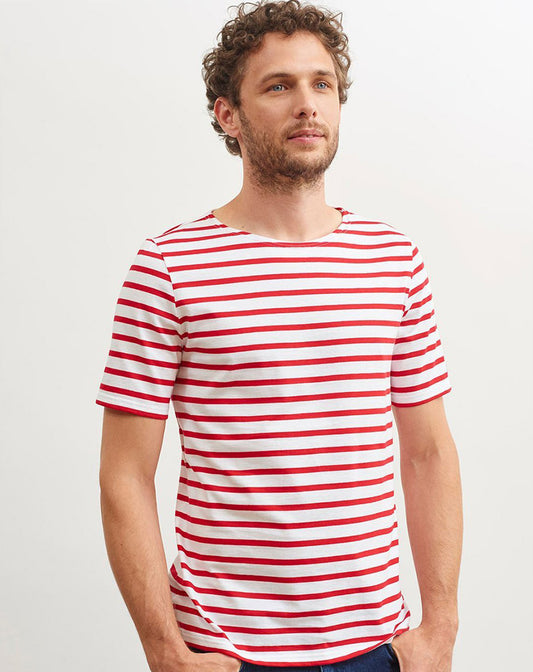 Bretons gestreept T-shirt | LICHT KATOEN | Levant Moderne