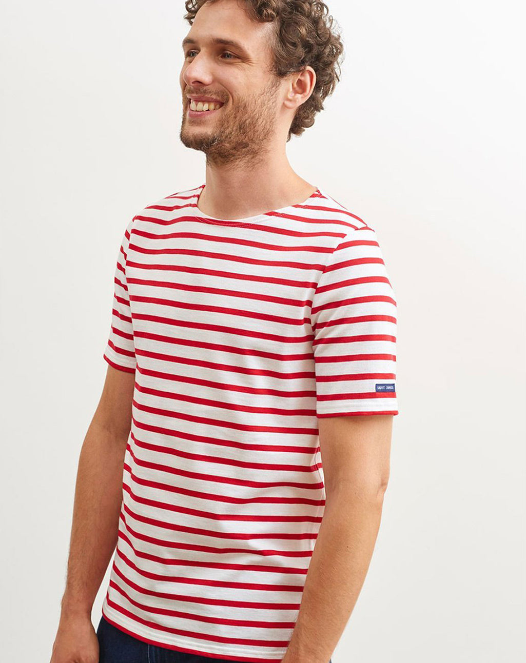 Bretons gestreept T-shirt | LICHT KATOEN | Levant Moderne