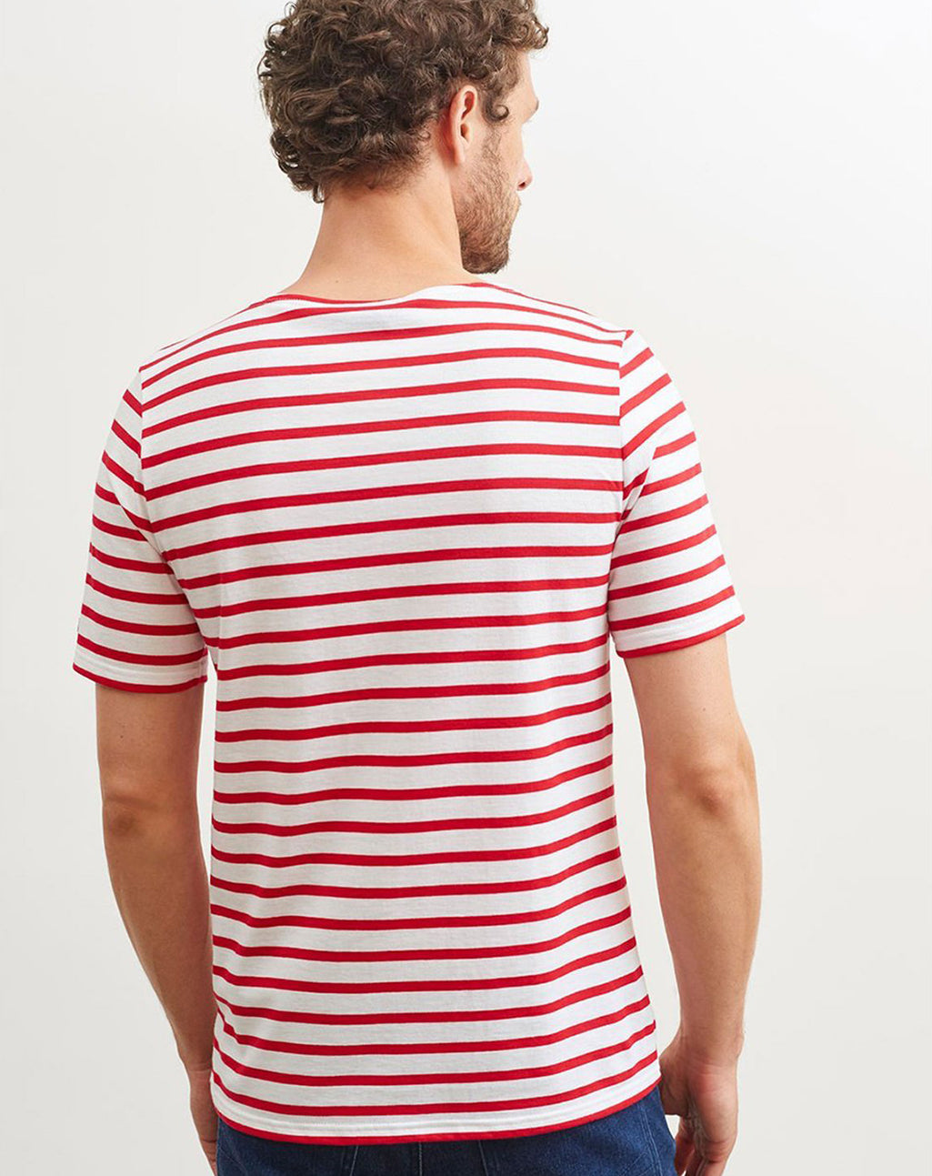 Bretons gestreept T-shirt | LICHT KATOEN | Levant Moderne