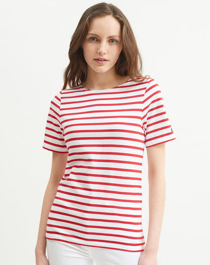 Bretons gestreept T-shirt | LICHT KATOEN | Levant Moderne